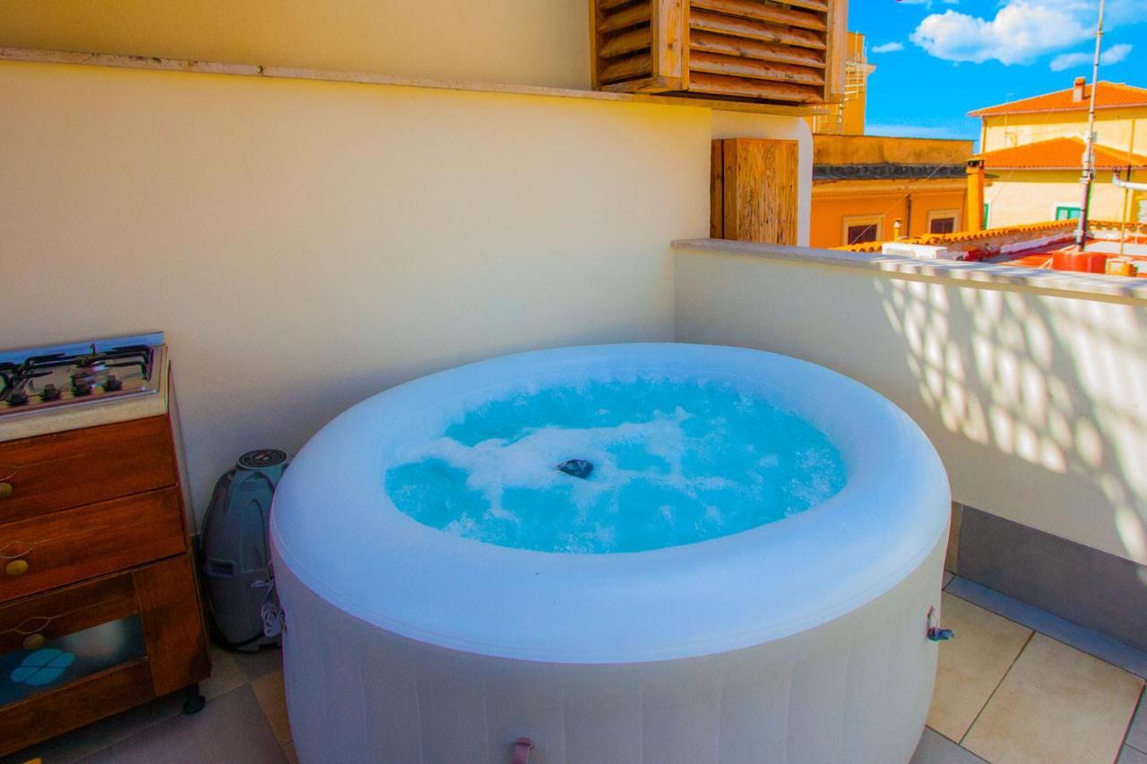 "Sea & Center" Free Beach, Wifi, Mini Pool, Roof Terrace, Ladispoli, Rome Exterior foto